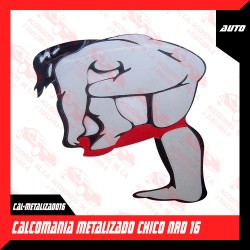 CALCOMANIA METALIZADO CHICO NRO 16
