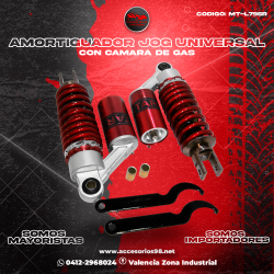 AMORTIGUADOR DE GAS ROJO JOG (PAR)